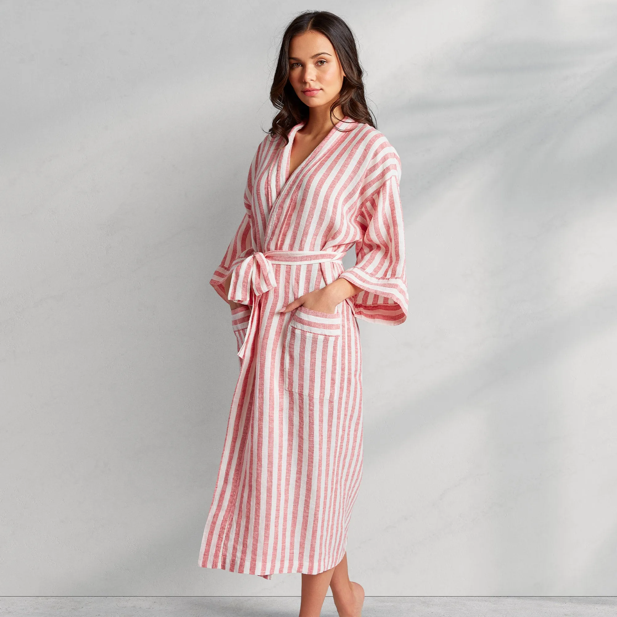 Holbox Linen Robe