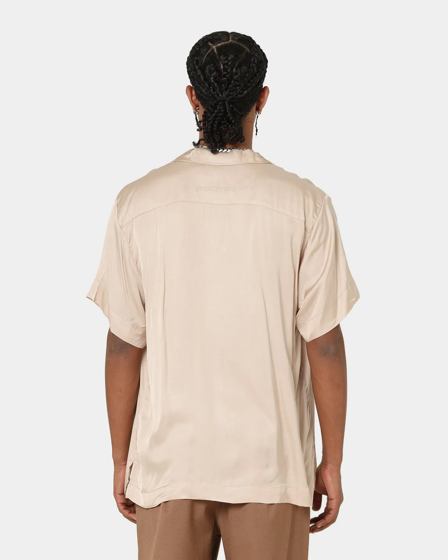 Honor The Gift Century Camp Button Up Shirt Khaki