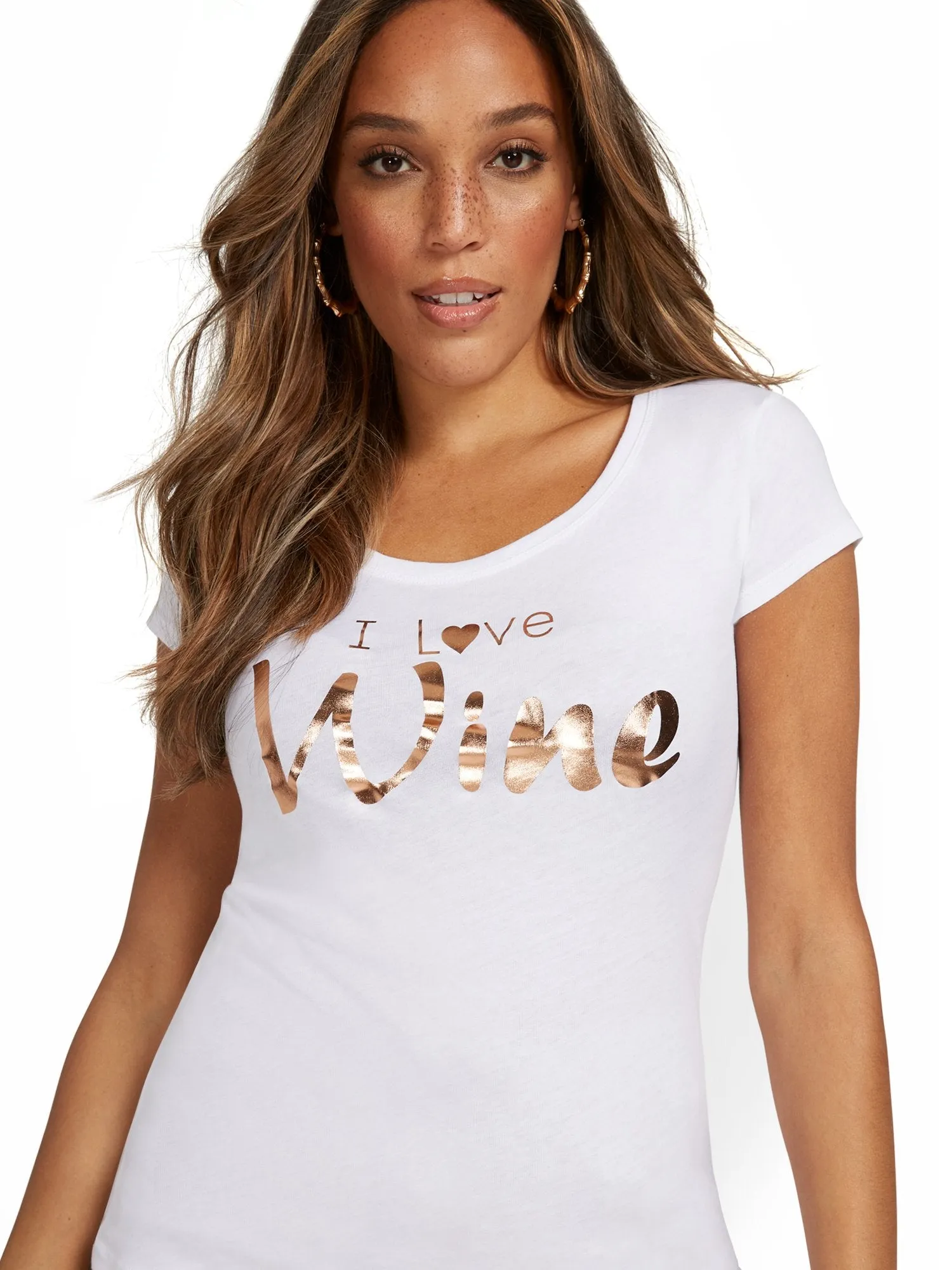 I Love Wine Graphic Tee