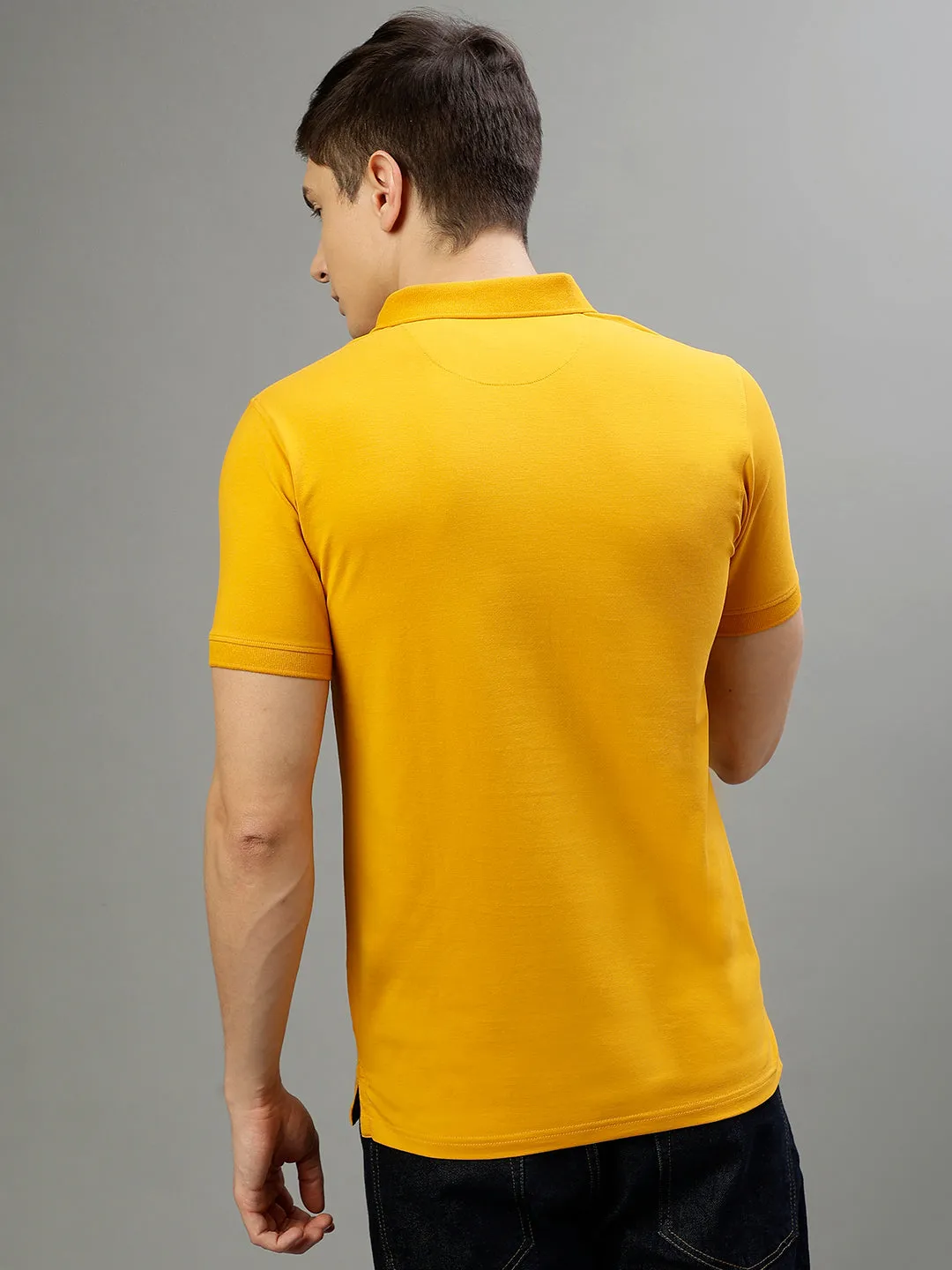 Iconic Yellow Fashion Regular fit T-Shirts