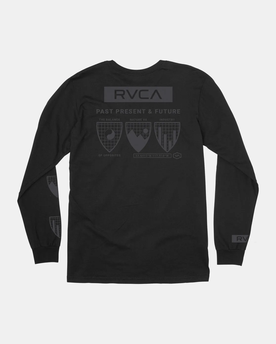 Insignia Long Sleeve Tee - Black