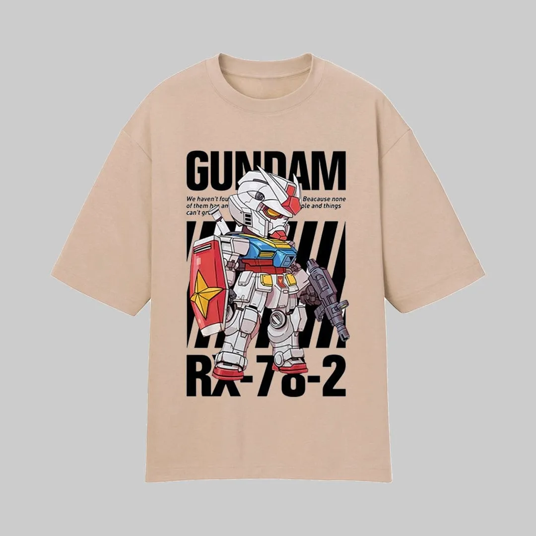 Jupiter Men's Oversized Off Shoulder Mini Robo Tee Shirt ( with minor fault )