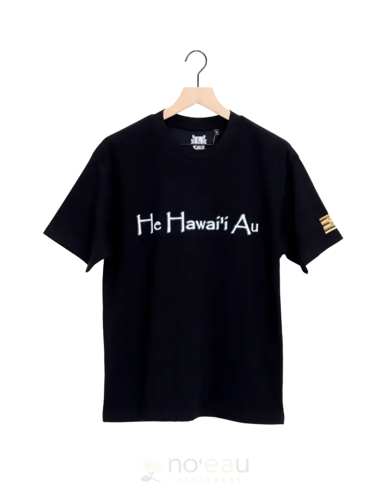 KZ DEZIGNS - Queen Liliʻuokalani Black T-shirt