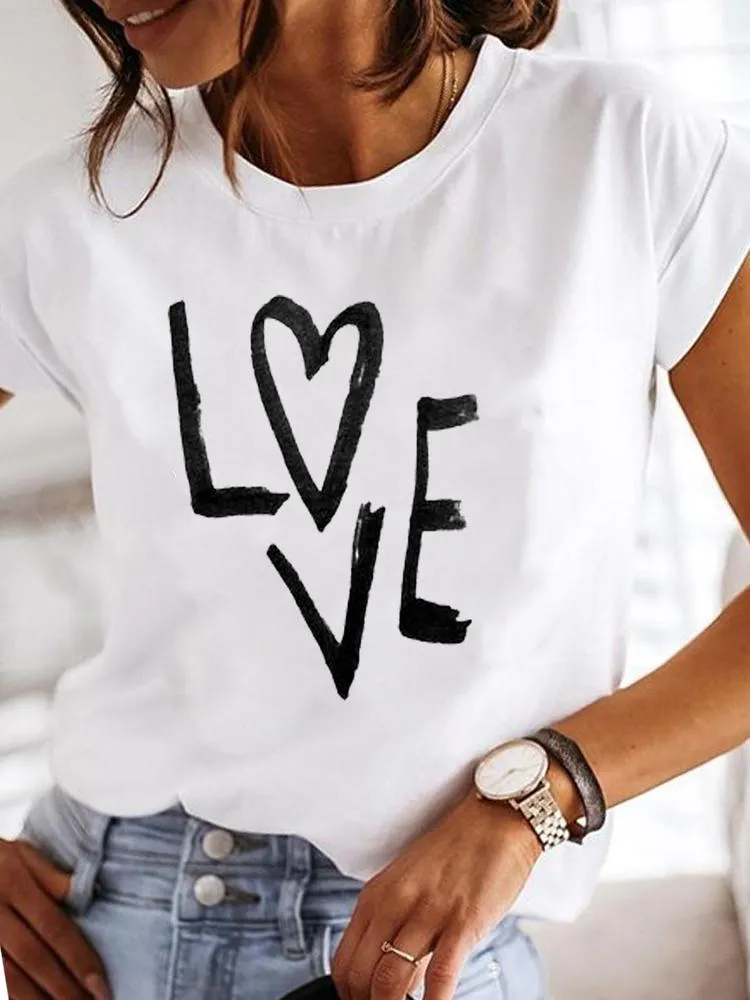 Ladies Summer Fashion Casual T-shirts