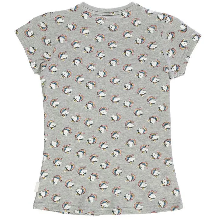 Lee Cooper Fashion AOP Girls T-Shirt