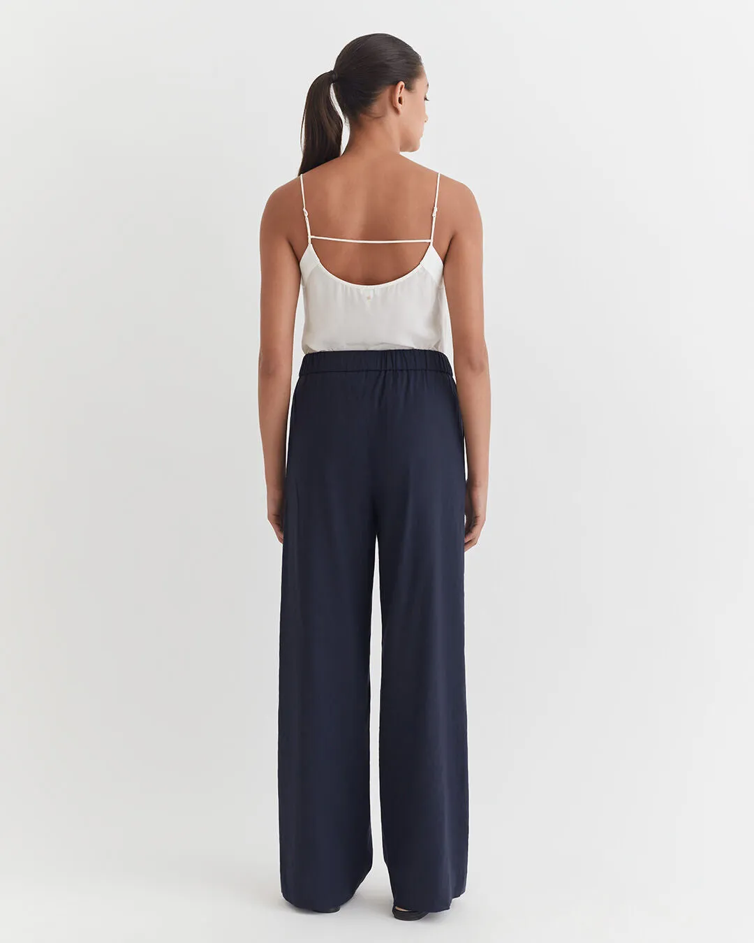 Linen Wide Leg Pant