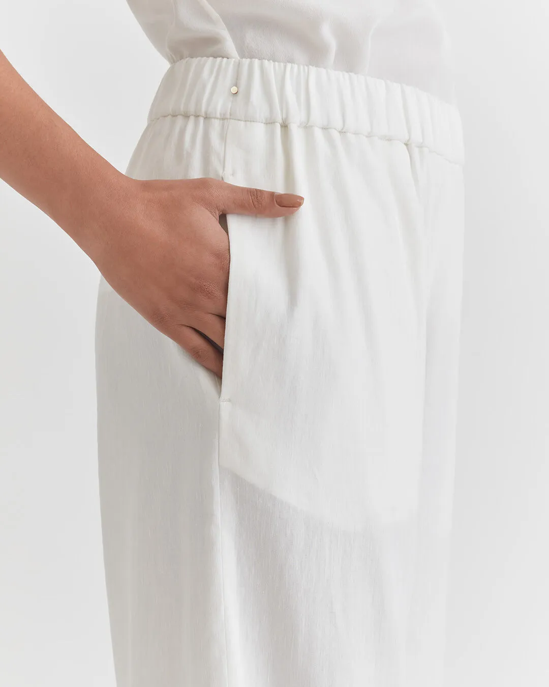 Linen Wide Leg Pant