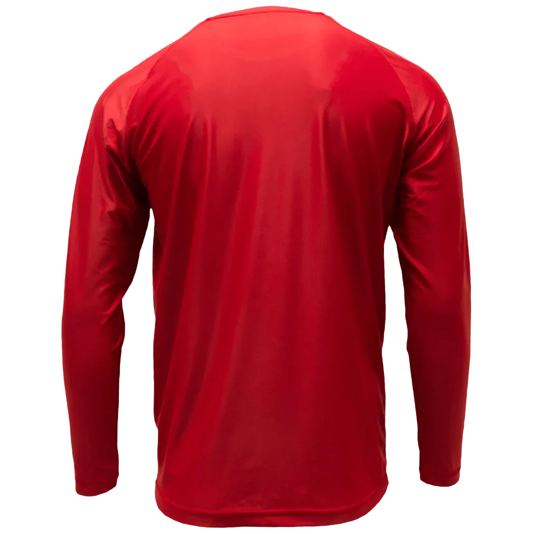 Long Sleeve Solid Performance Shirt w/ Repel-X