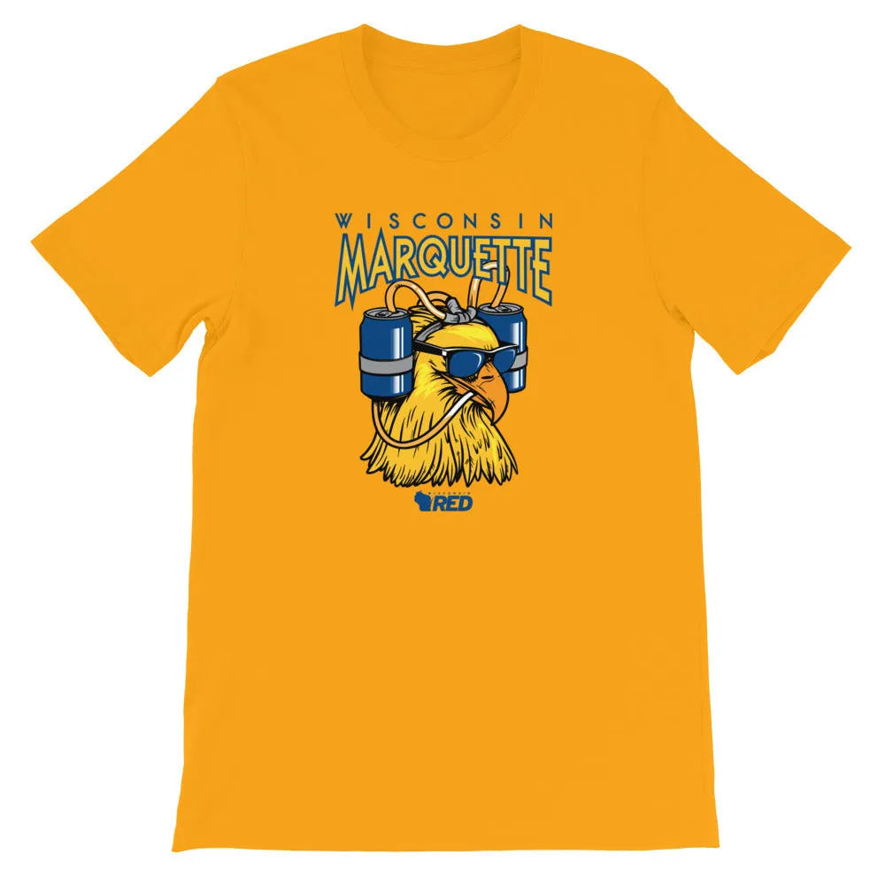 Marquette: Beer Me Bird T-Shirt