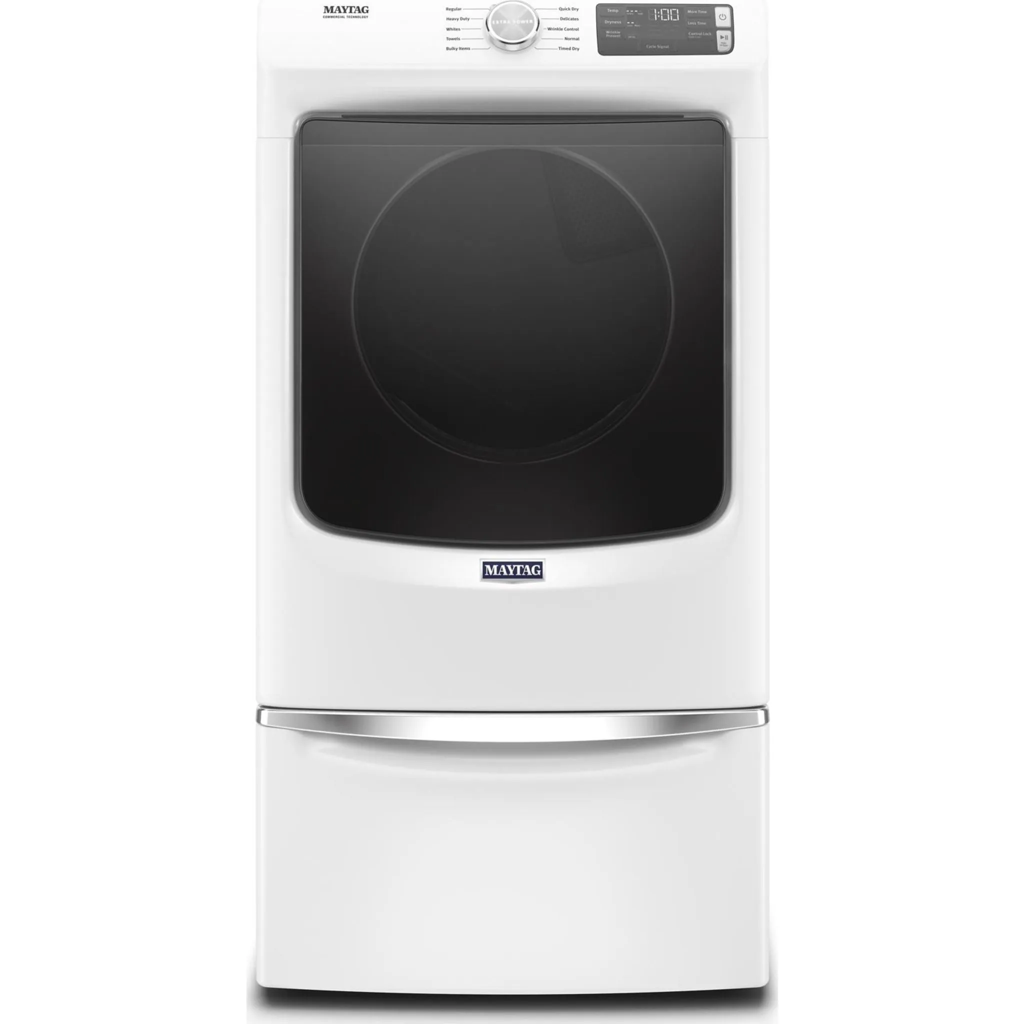 Maytag Front Load Gas Dryer with Extra Power and Quick Dry cycle - 7.3 cu. ft. (MGD5630HW)