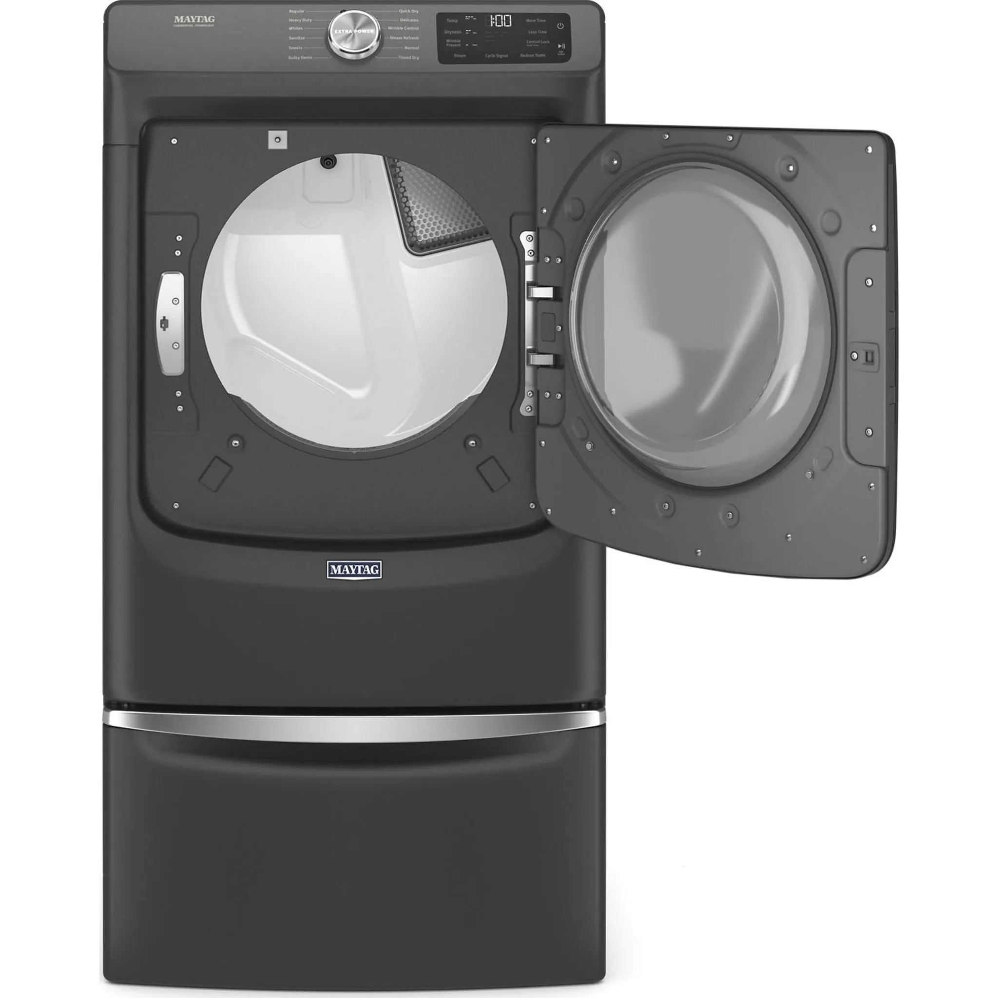 Maytag Natural Gas Dryer (MGD6630MBK) - Volcano Black