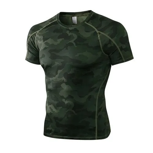 Men Fitness Sport Gym T-shirt