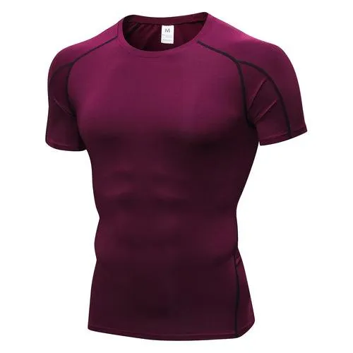 Men Fitness Sport Gym T-shirt