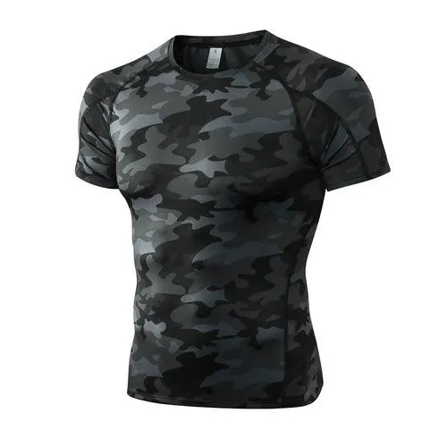 Men Fitness Sport Gym T-shirt