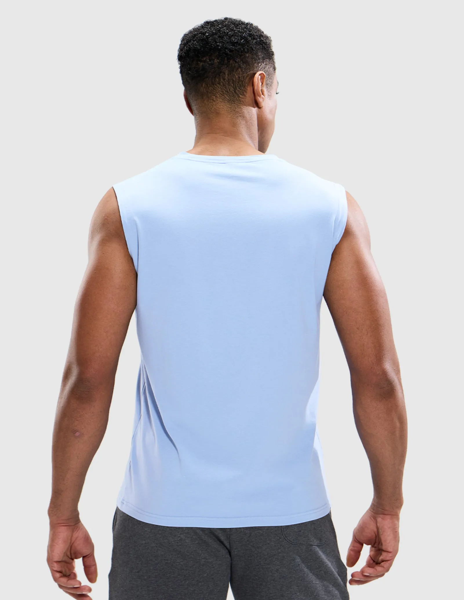 Men's Cotton Sleeveless Muscle Shirts