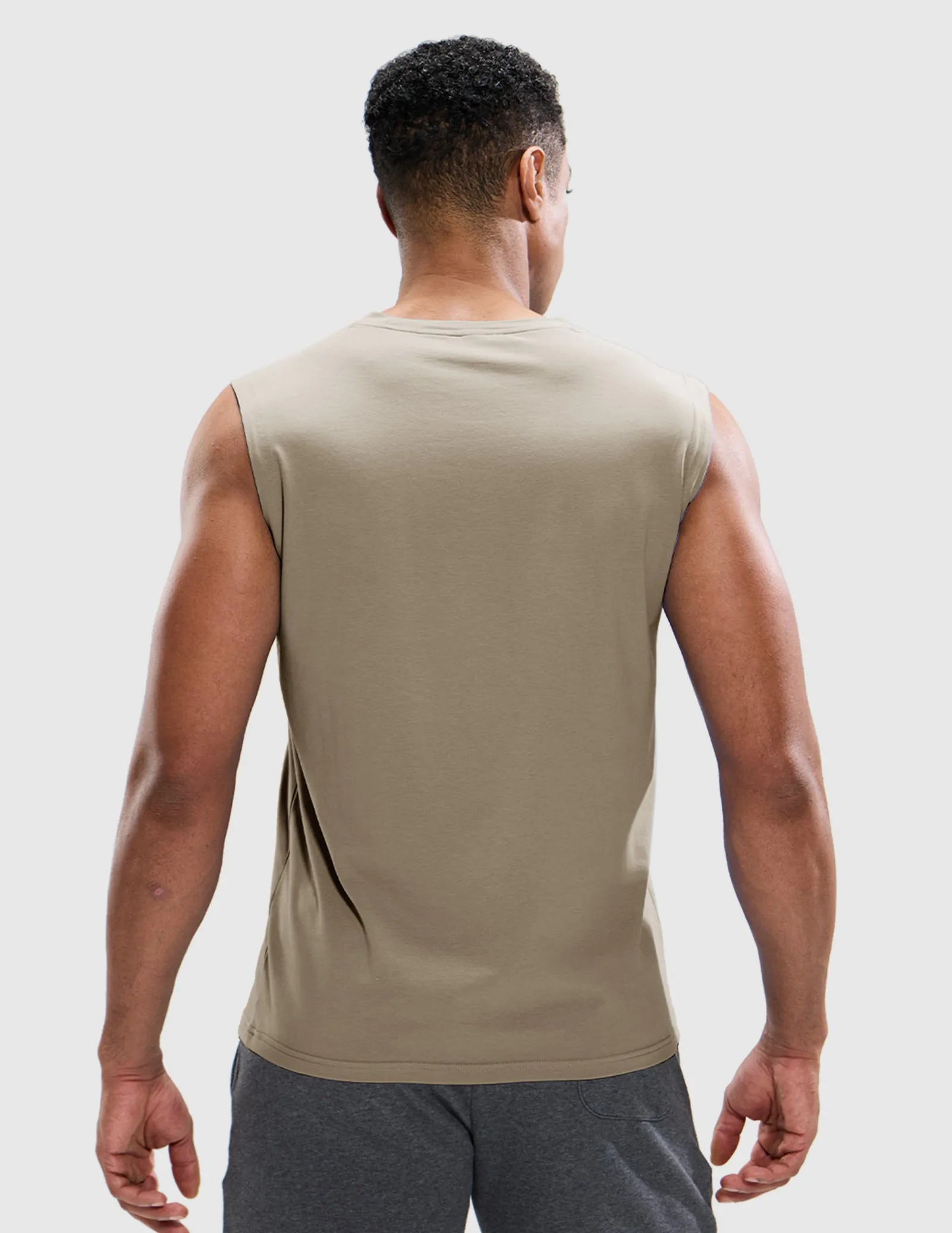 Men's Cotton Sleeveless Muscle Shirts