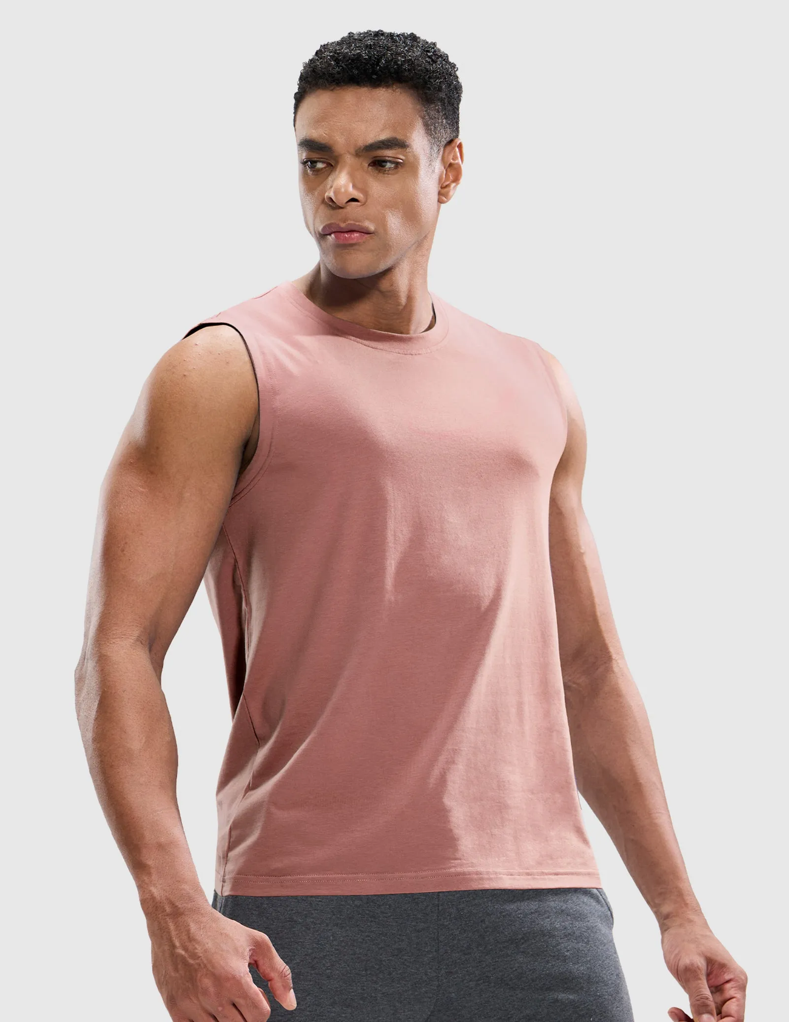 Men's Cotton Sleeveless Muscle Shirts