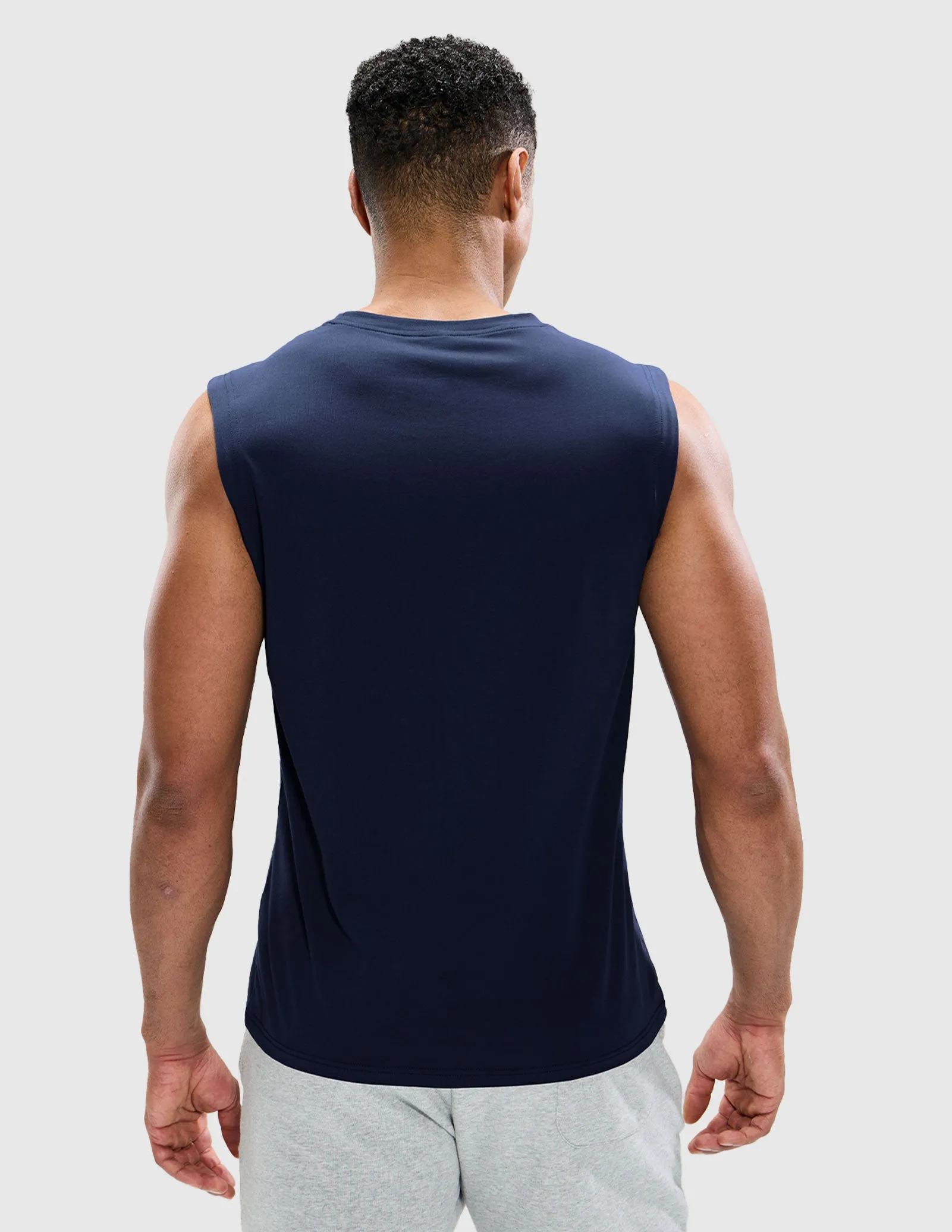 Men's Cotton Sleeveless Muscle Shirts