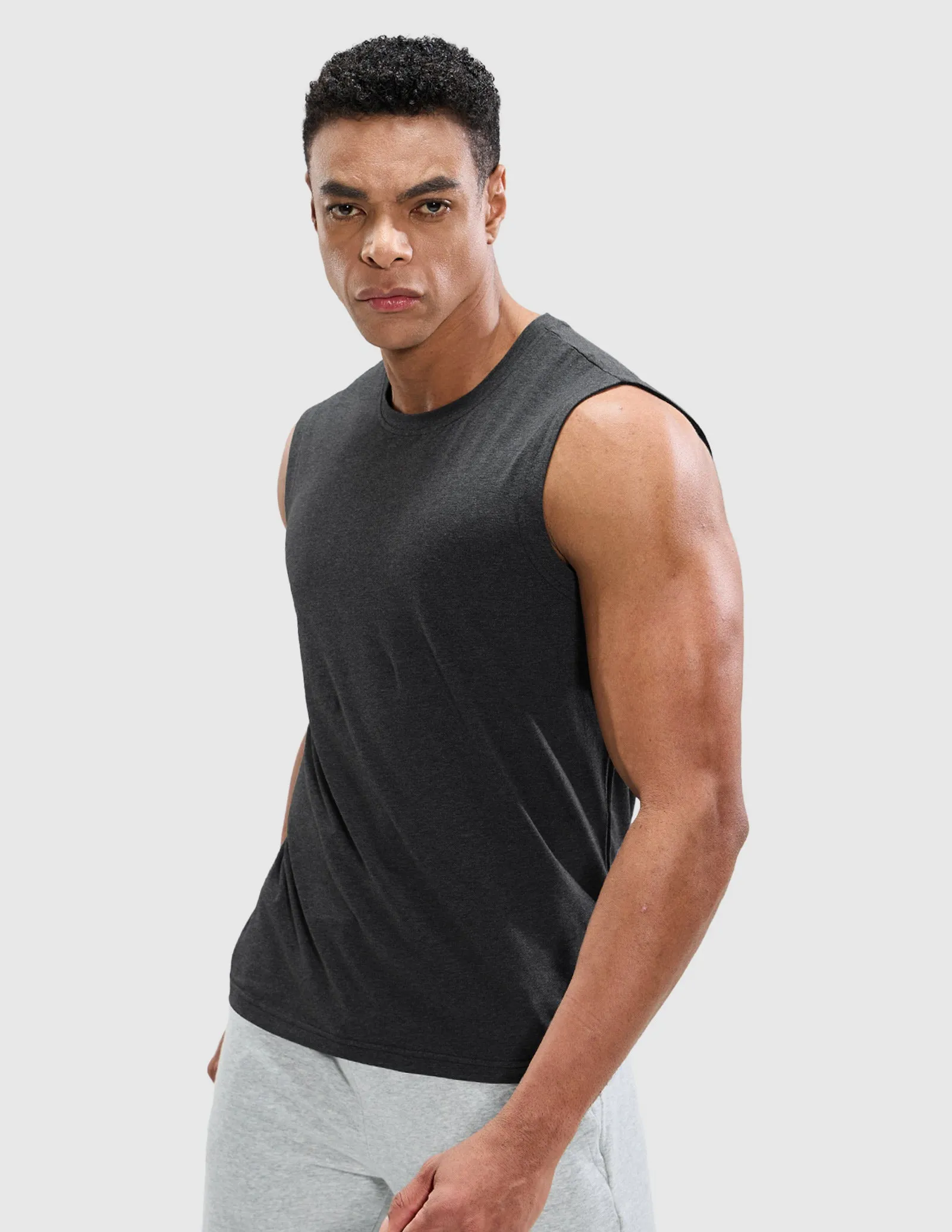 Men's Cotton Sleeveless Muscle Shirts