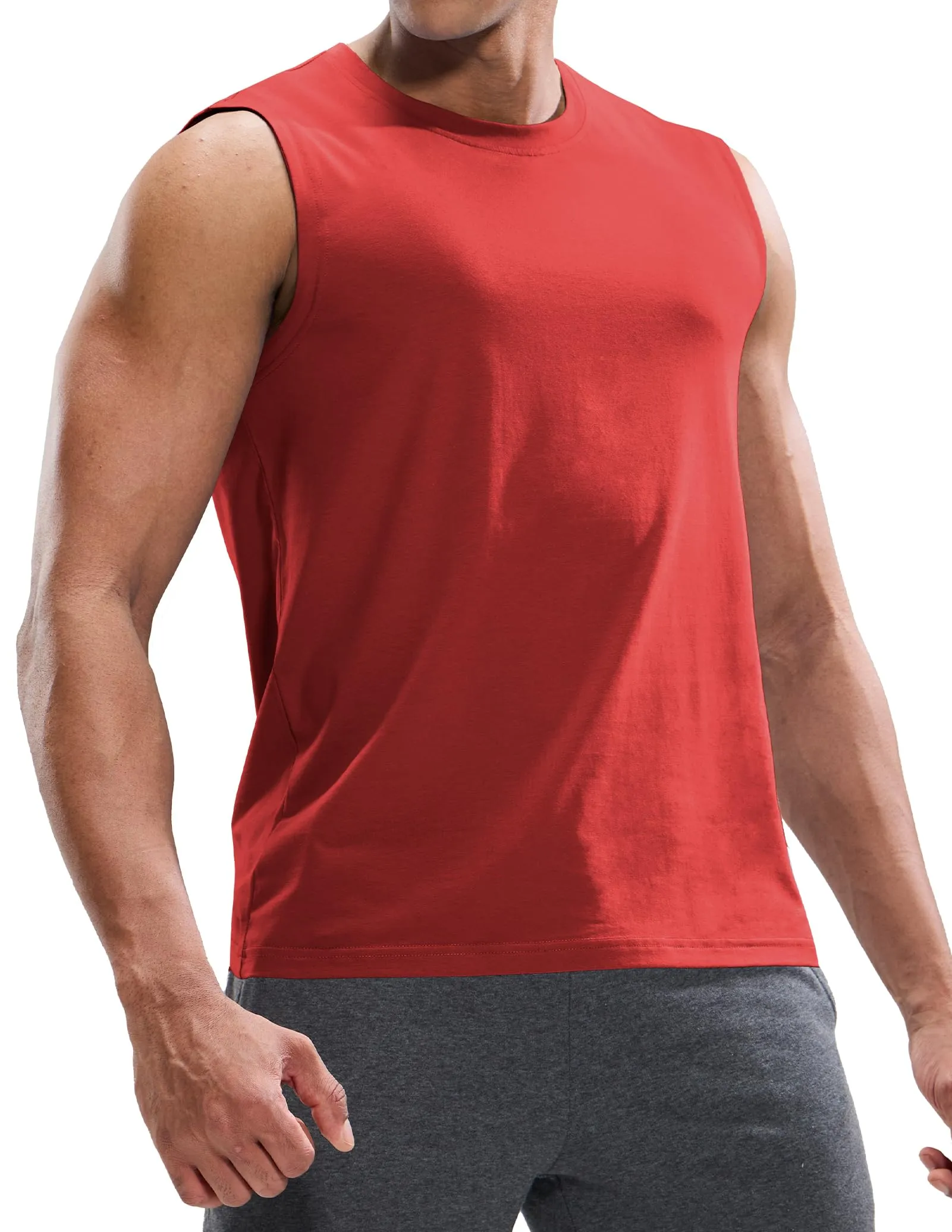 Men's Cotton Sleeveless Muscle Shirts