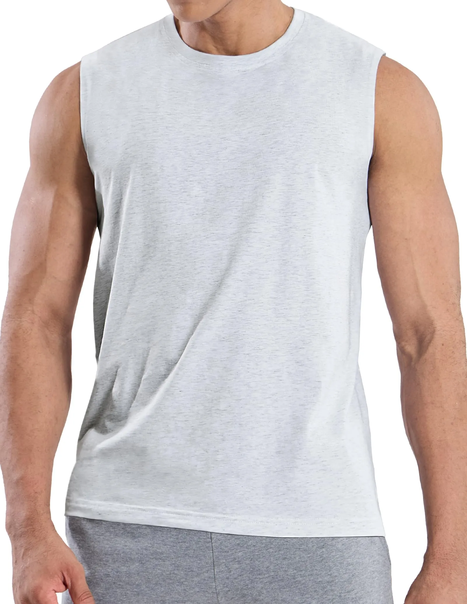 Men's Cotton Sleeveless Muscle Shirts