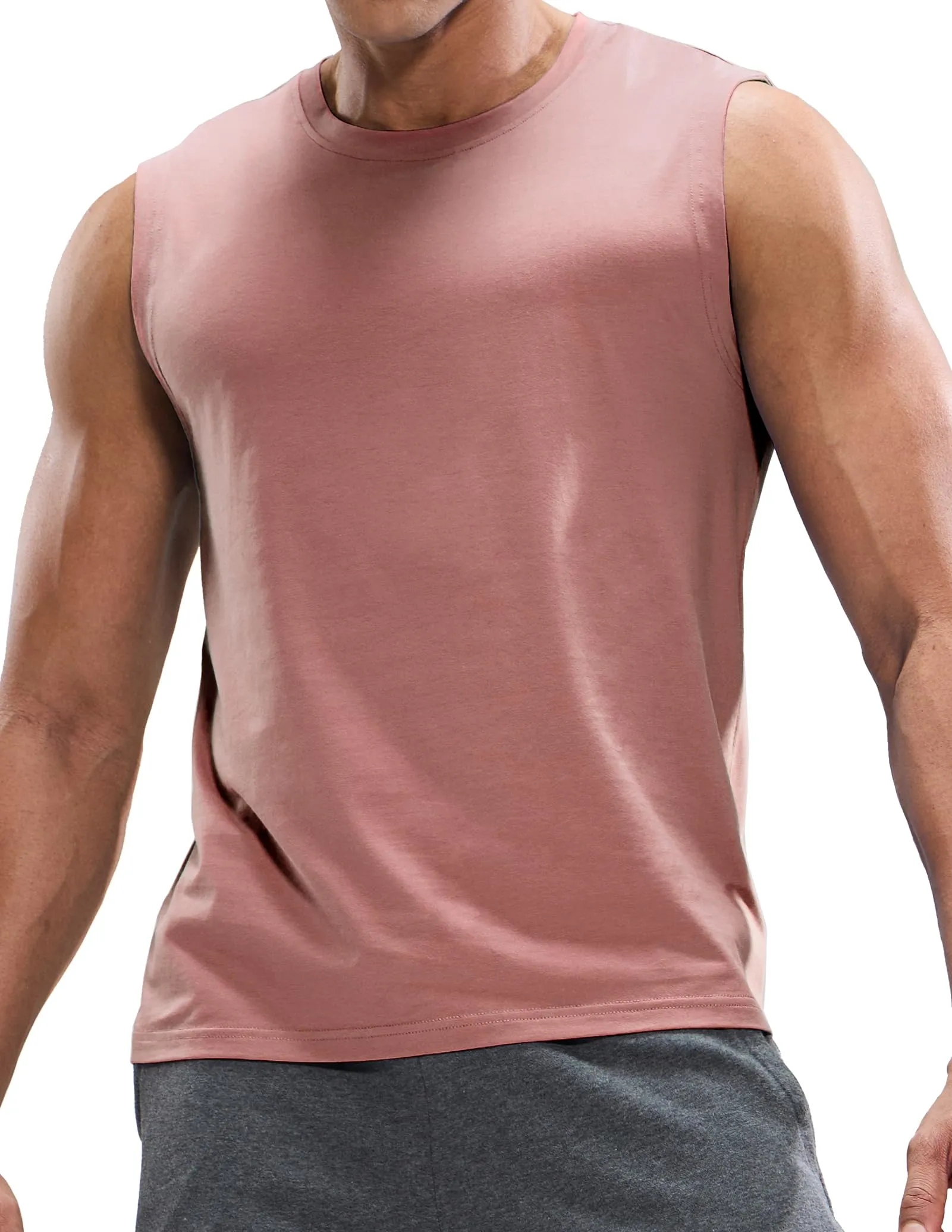 Men's Cotton Sleeveless Muscle Shirts