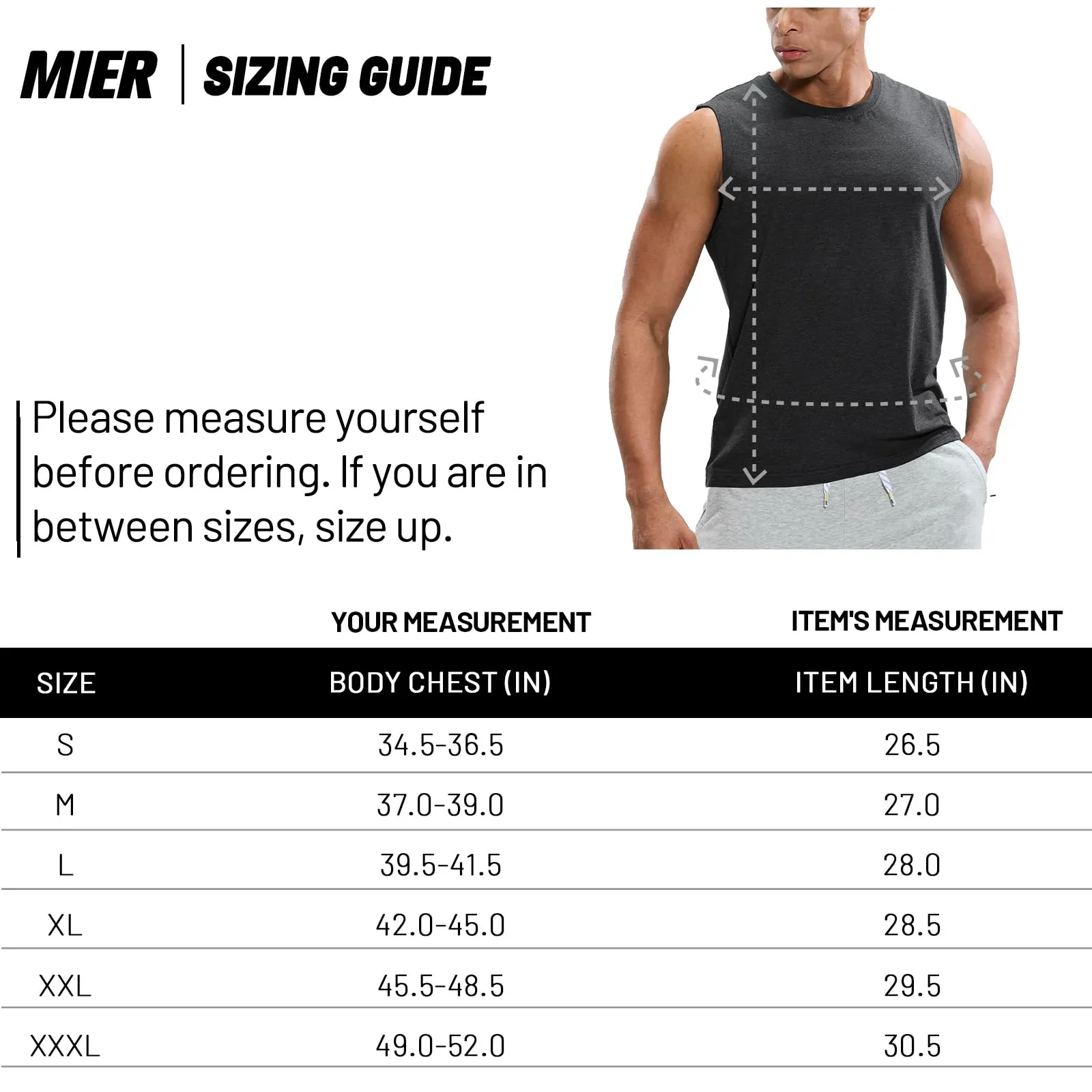 Men's Cotton Sleeveless Muscle Shirts