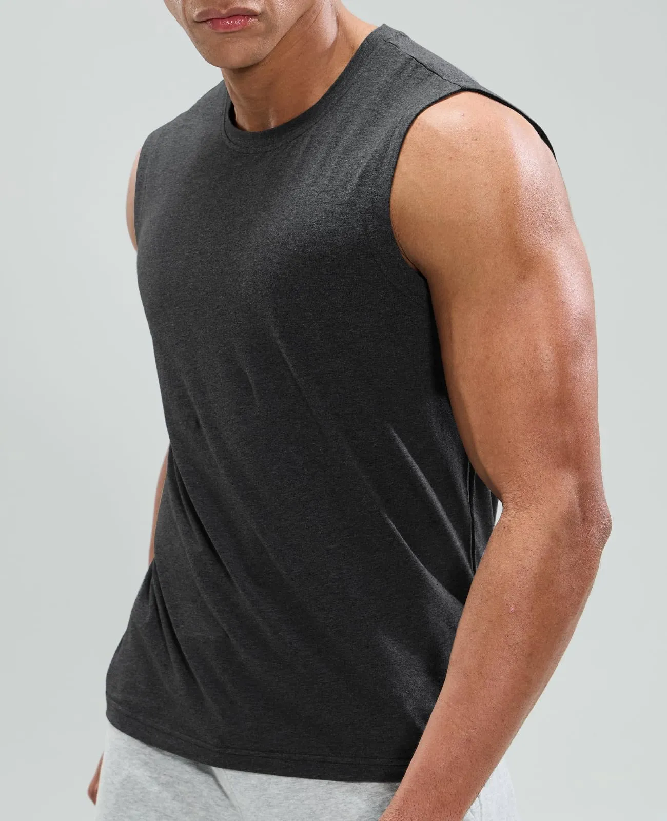 Men's Cotton Sleeveless Muscle Shirts