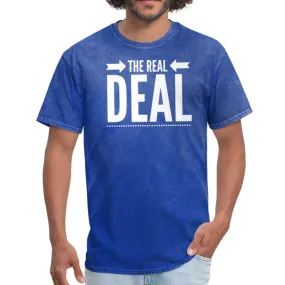 Mens Unisex T-shirt, The Real Deal Double Arrow Graphic Tee