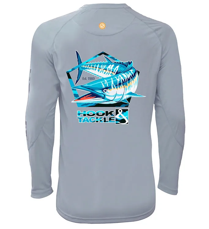 Men's Wahoo Pentagon L/S UV Fishing Shirt