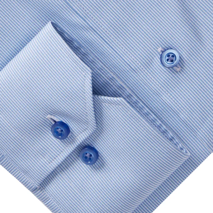 Modern Performance Stretch Dress Shirt MF717296BY Bright Blue