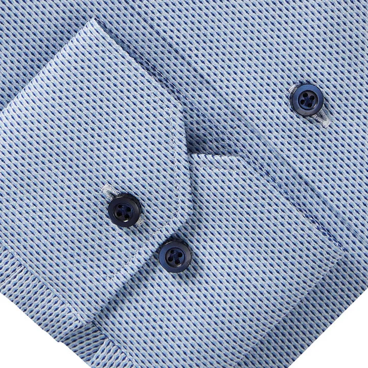 Modern Performance Stretch Dress Shirt MF717301BY Medium Blue