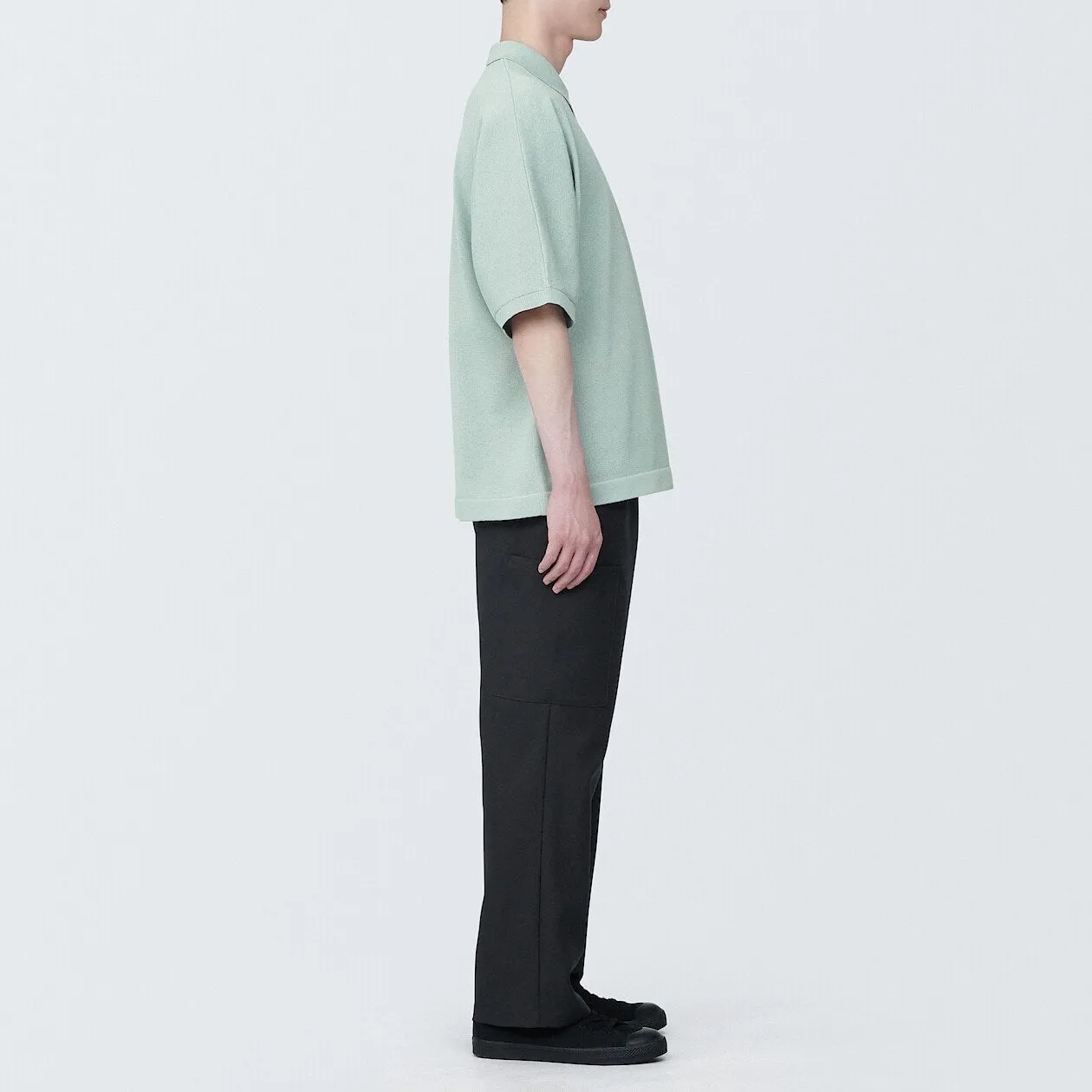 MUJI Labo Quick Dry Knitted Polo Shirt