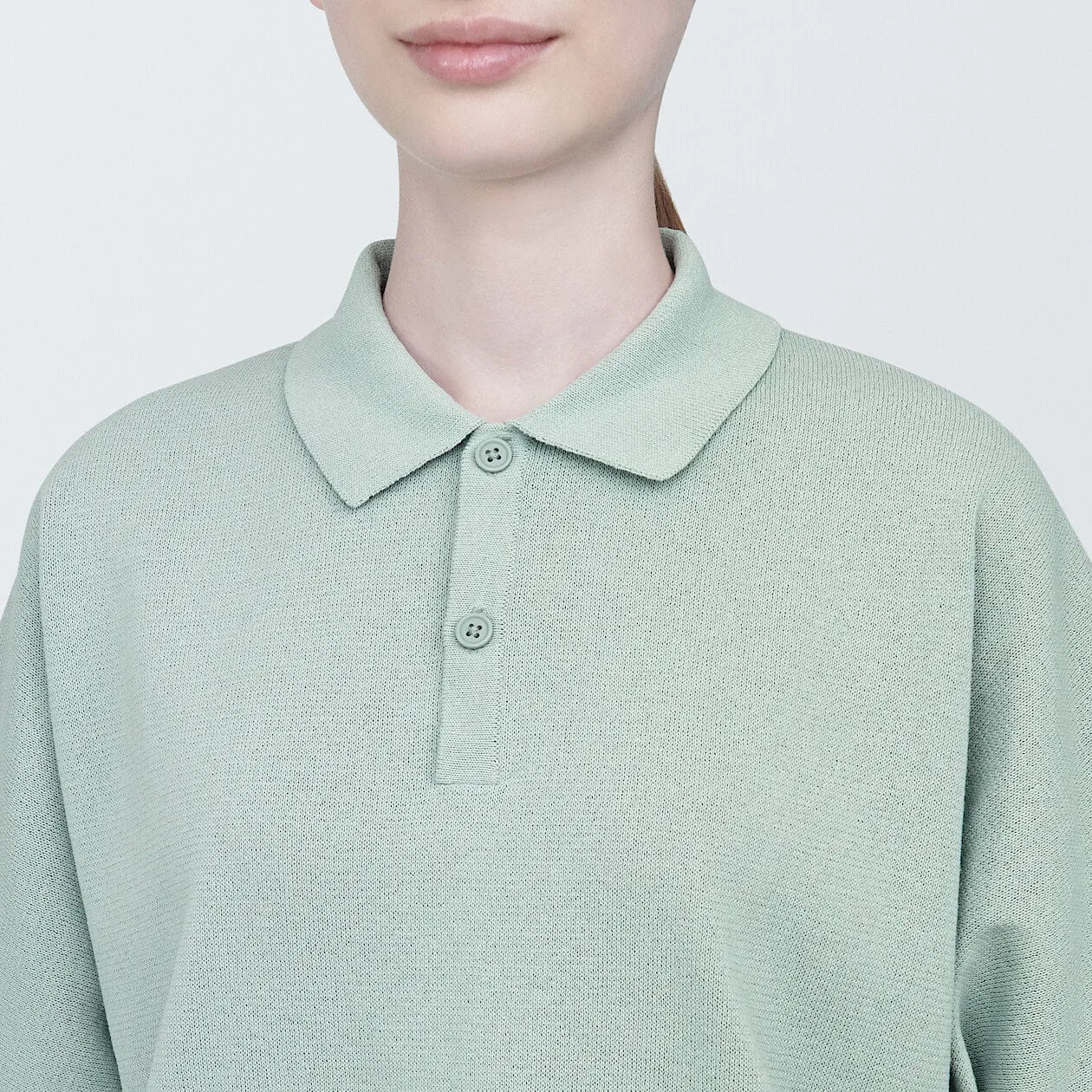 MUJI Labo Quick Dry Knitted Polo Shirt