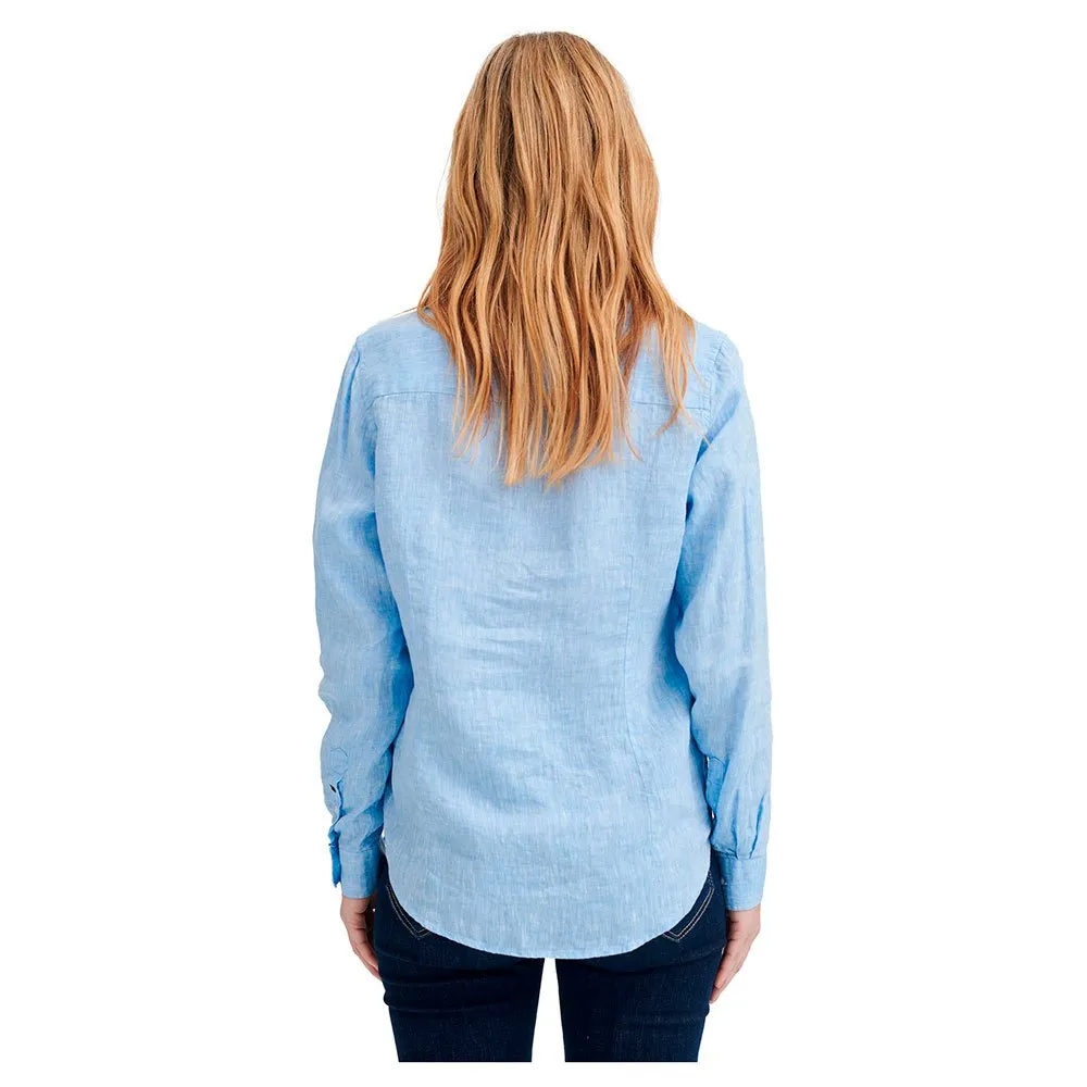 Ofelia Shirt Sky Blue Melange