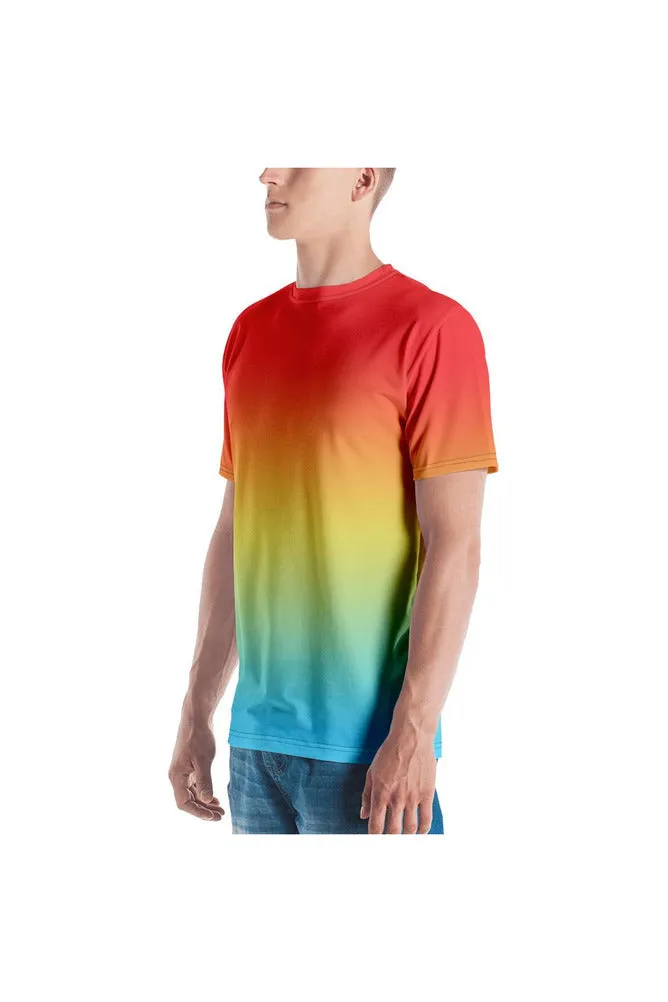 Ombré Orange to Yellow to Azul Men's T-shirt