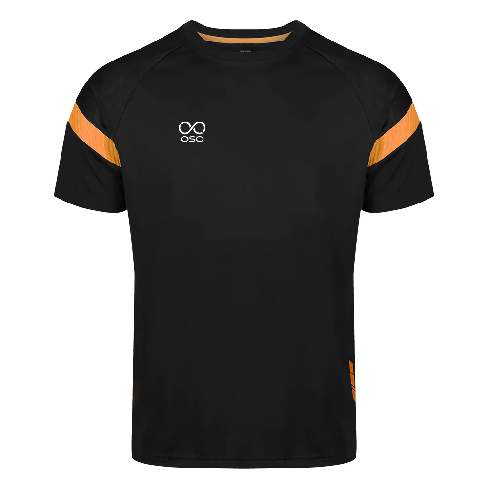 OSO Kinetic T-Shirt - Black/Amber