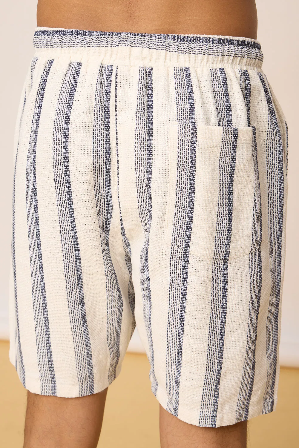 Riviera Striped Men's Bermuda Shorts