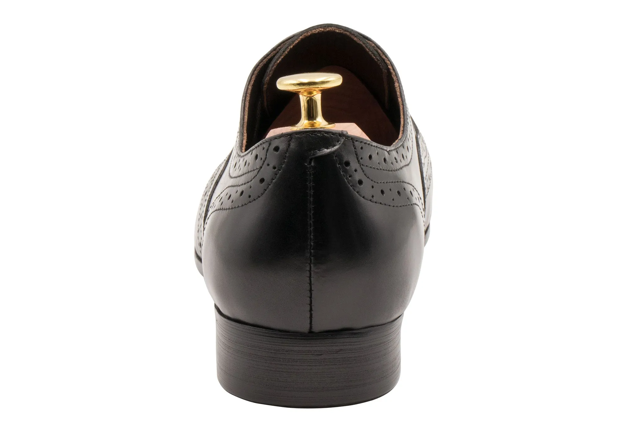 Rosario Wingtip Black Oxford