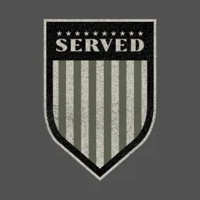 Served Shield Drab T-Shirt