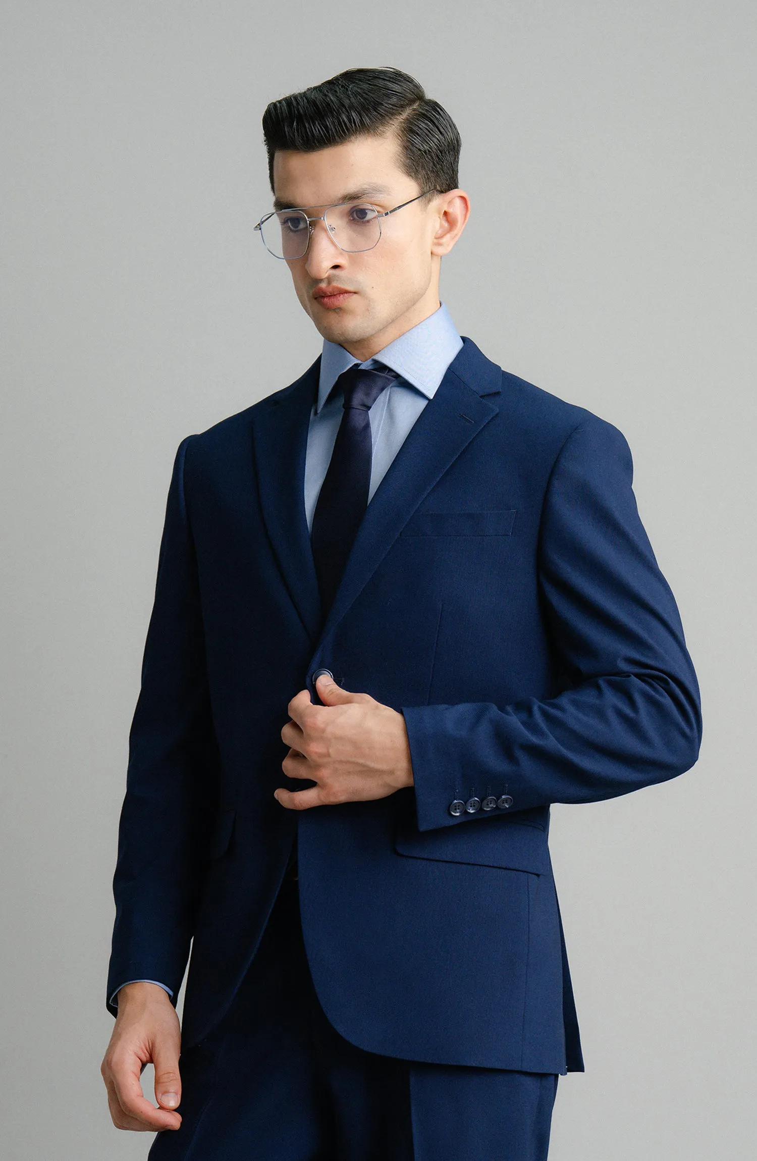 SHARP PLUS (2 PC) - DARK BLUE