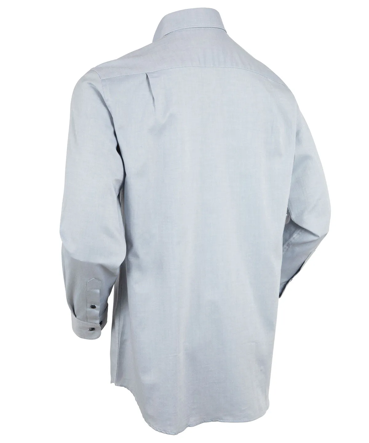 Signature Oxford Long Sleeve Sport Shirt with Contrast Buttons