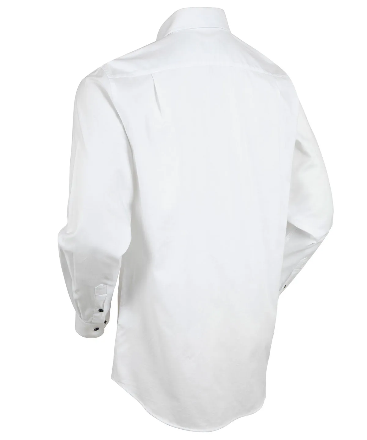 Signature Oxford Long Sleeve Sport Shirt with Contrast Buttons