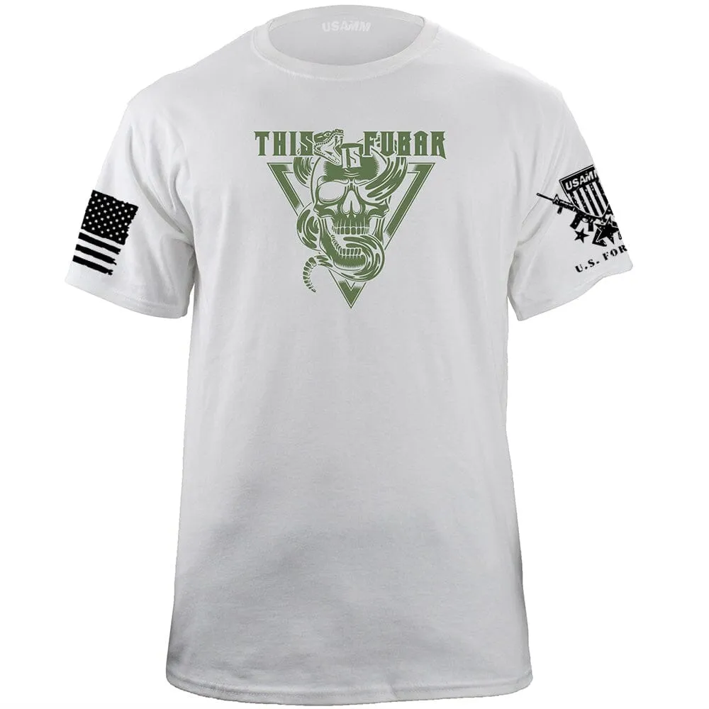 Snake and Skull FUBAR T-Shirt