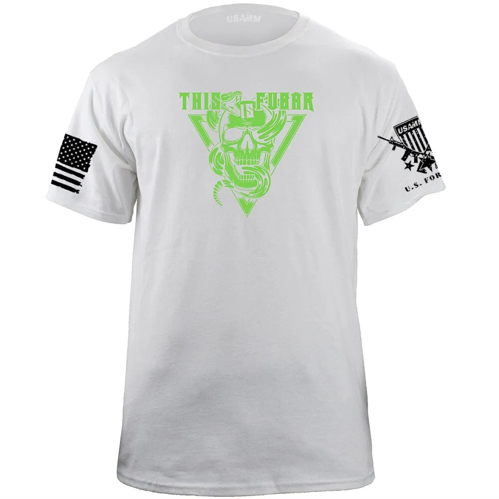 Snake and Skull FUBAR T-Shirt