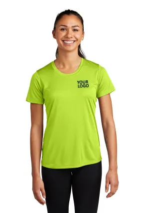 Sport-Tek Ladies PosiCharge Customized Competitor Tee's, Neon Yellow