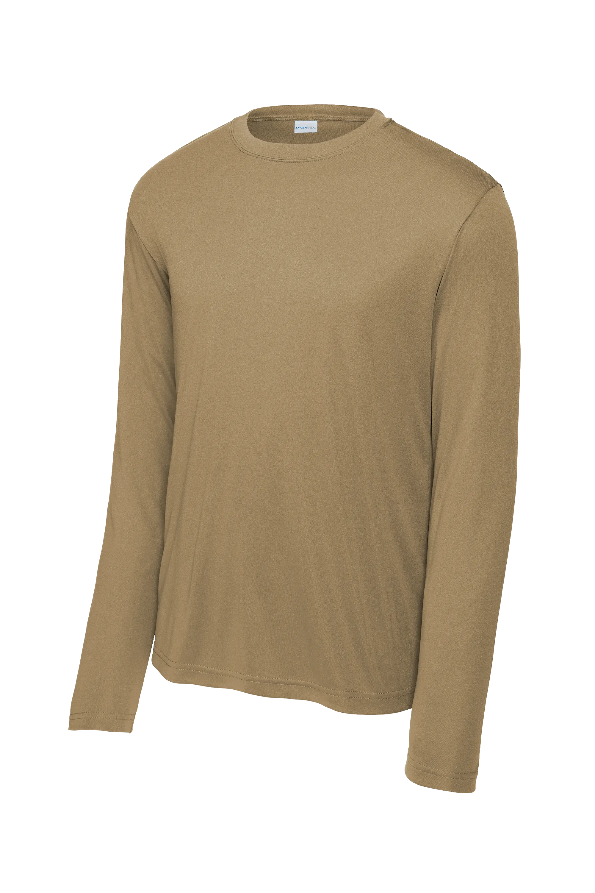 Sport-Tek® Long Sleeve PosiCharge® Competitor™ Tee - Coyote Brown