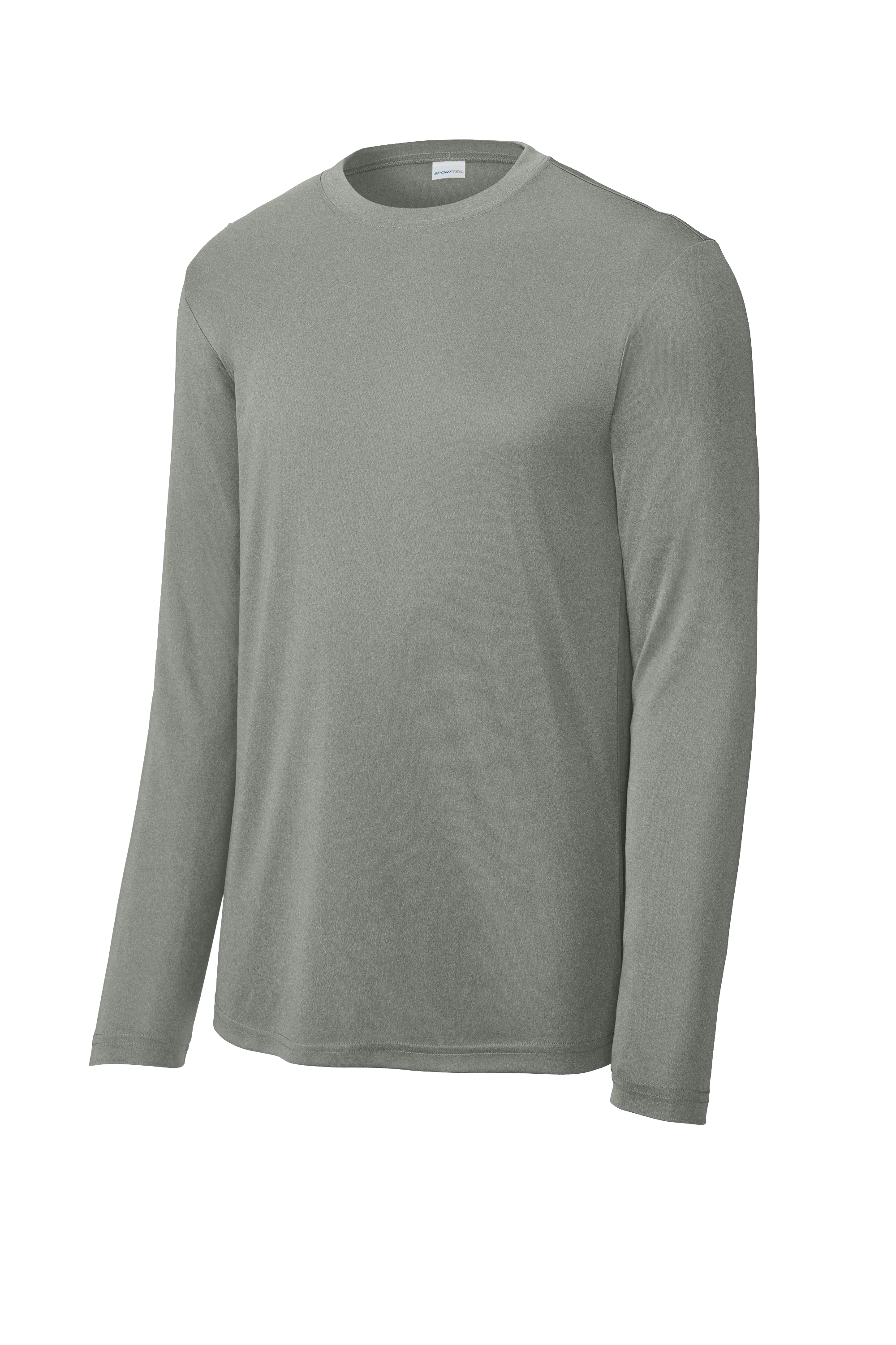 Sport-Tek® Long Sleeve PosiCharge® Competitor™ Tee - Grey Concrete