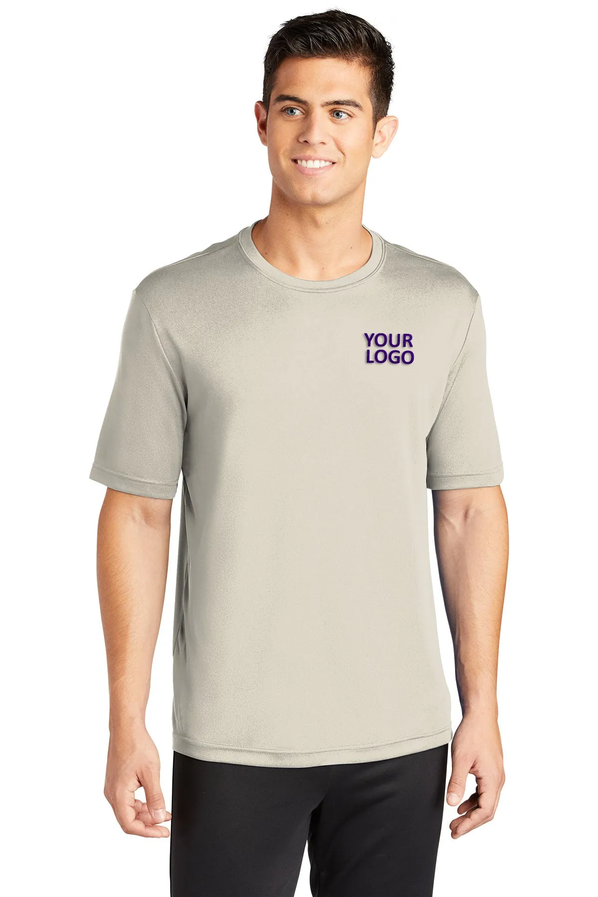 Sport-Tek PosiCharge Customized Competitor Tee's, Sand