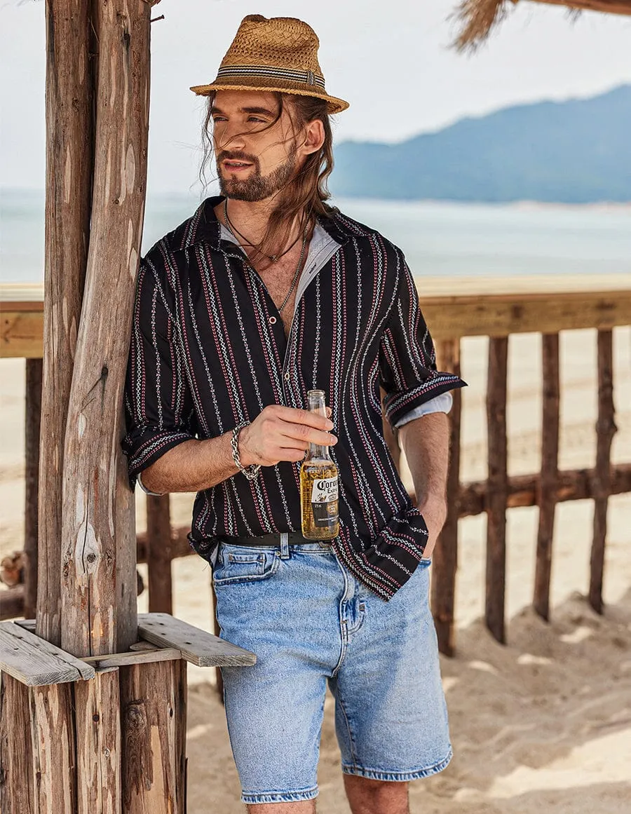 Striped Pattern Shirt